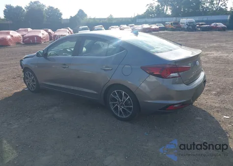 2019 Hyundai Elantra Limited из США, поврежденный, VIN 5NPD84LF1KH416467